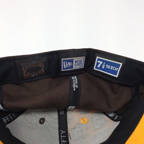 San Diego Padres Cooperstown New Era Fitted Hat - Picture 6 of 7